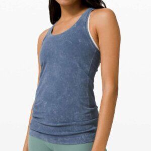 VGC Lululemon Cool Racerback - Washed Ink Blue - Approx. Size 2/4